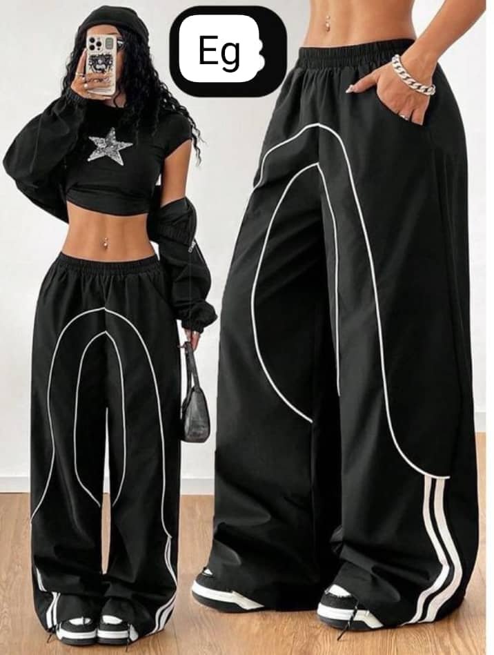 Trendy Wide-Leg Casual Pants 