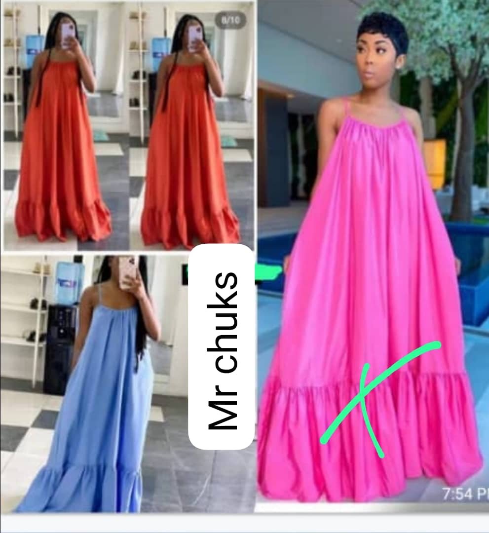 Flowy Casual Maxi Dress 